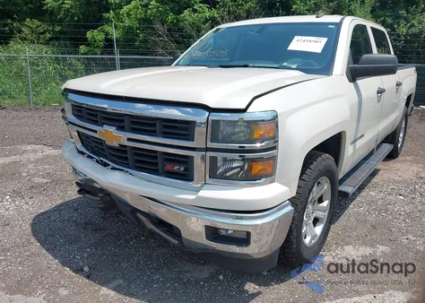 2014 Chevrolet Silverado 1500 2Lt из США, поврежденный, VIN 3GCUKREC6EG465632